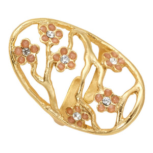 Cherry Blossom Ring - 24K Gold Vermeil